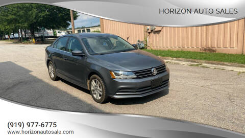 2017 Volkswagen Jetta for sale at Horizon Auto Sales in Raleigh NC