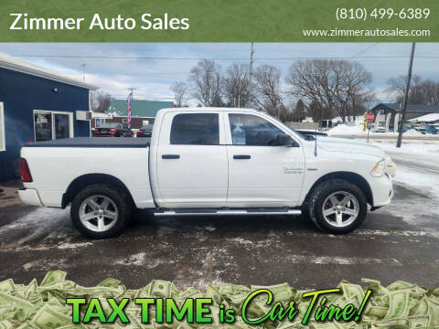 2013 RAM 1500 for sale at Zimmer Auto Sales in Lexington MI