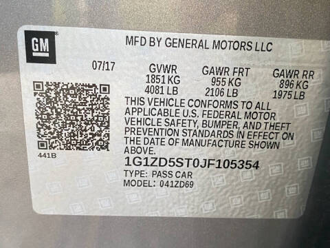 2018 Chevrolet Malibu LT