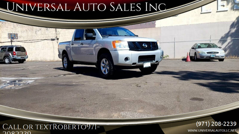 2014 Nissan Titan for sale at Universal Auto Sales Inc in Salem OR