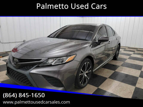 2018 Toyota Camry for sale at Palmetto Used Cars in Piedmont SC