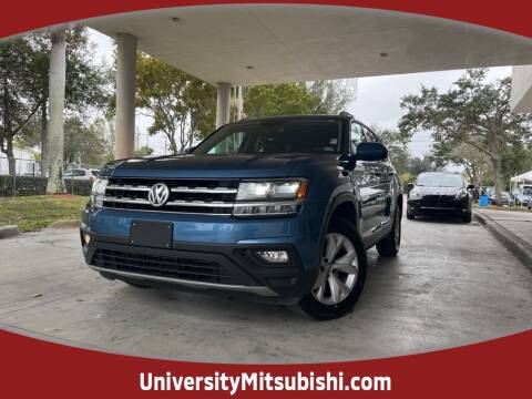 2019 Volkswagen Atlas for sale at FLORIDA DIESEL CENTER in Davie FL