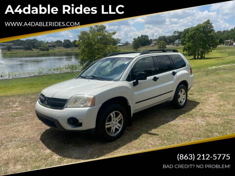 2006 Mitsubishi Endeavor for sale at A4dable Rides LLC in Haines City FL