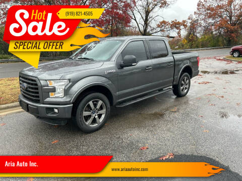 2016 Ford F-150 for sale at Aria Auto Inc. in Raleigh NC