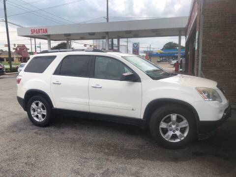 2010 GMC Acadia for sale at Spartan Auto Sales in Beaumont TX