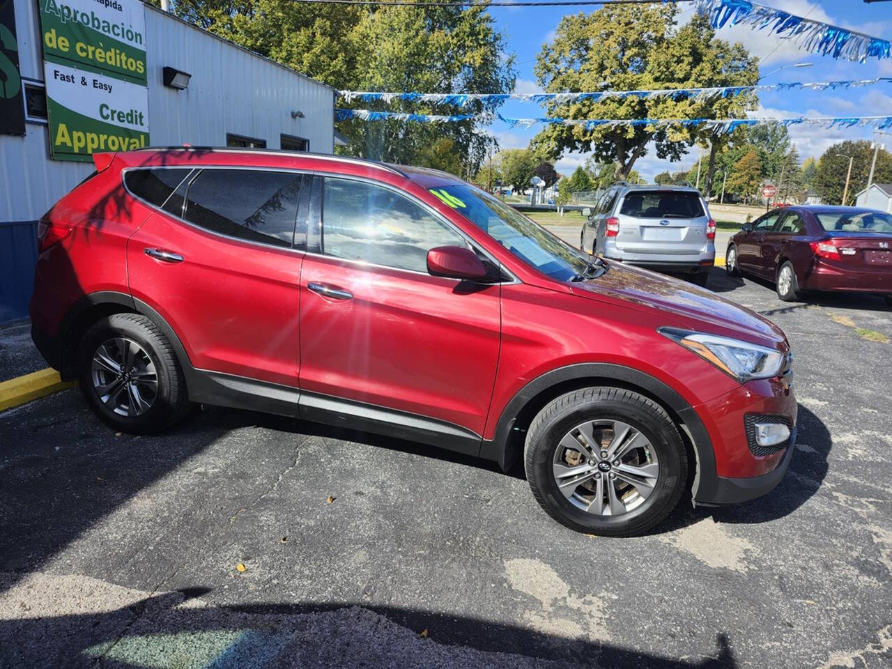 2016 Hyundai SANTA FE Sport for sale at GREATNESS AUTO SALES in Green Bay, WI