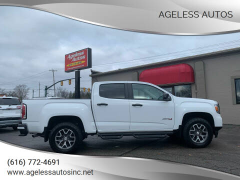 2022 GMC Canyon for sale at Ageless Autos in Zeeland MI