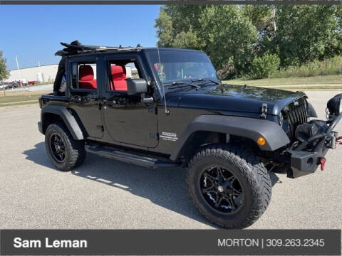 2014 Jeep Wrangler Unlimited for sale at Sam Leman CDJRF Morton in Morton IL