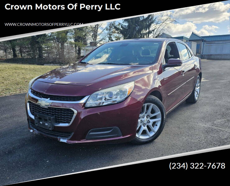2016 Chevrolet Malibu Limited for sale at Crown Motors Of Perry LLC in Canton OH