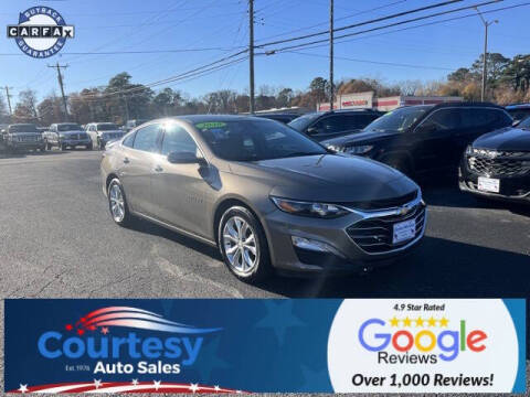 2020 Chevrolet Malibu for sale at Courtesy Auto Sales in Chesapeake VA