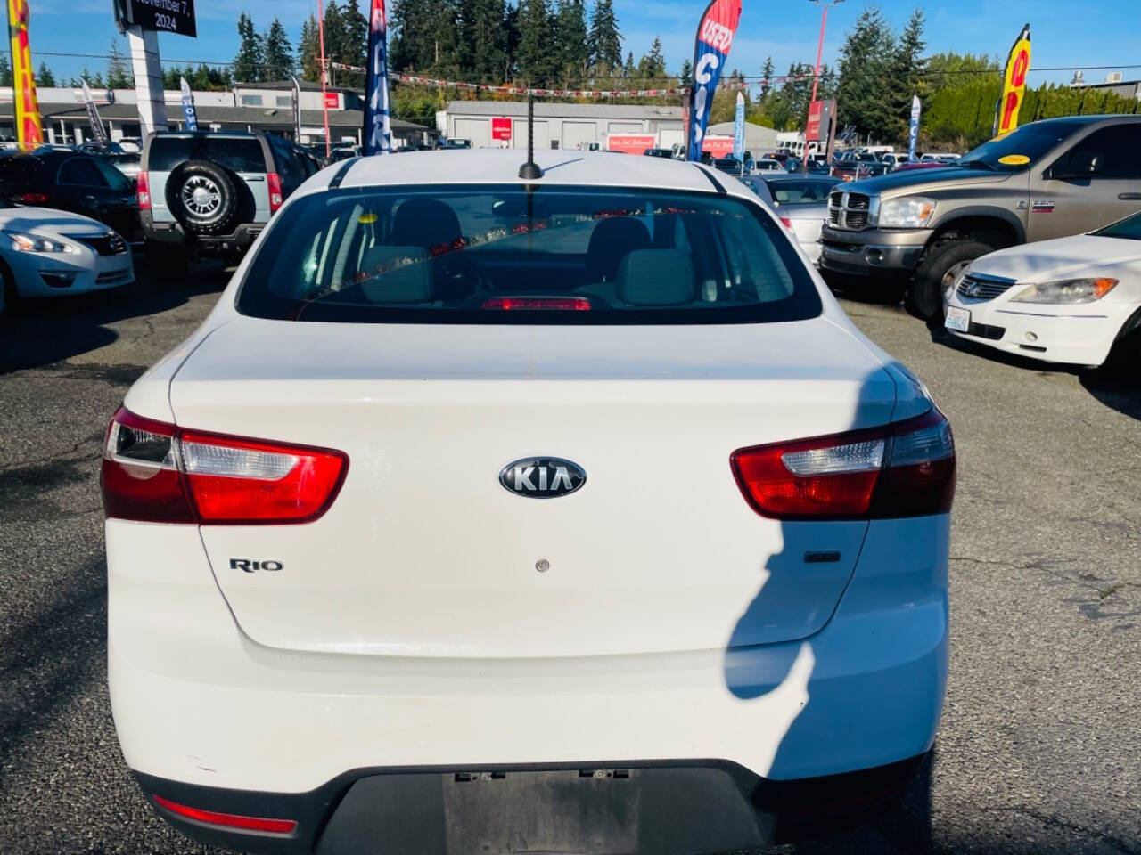 2013 Kia Rio for sale at New Creation Auto Sales in Everett, WA