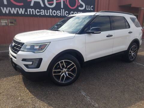 2016 Ford Explorer for sale at MC Autos LLC in Pharr TX
