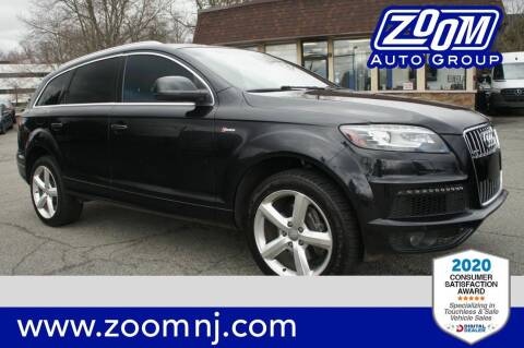 2015 Audi Q7 for sale at Zoom Auto Group in Parsippany NJ