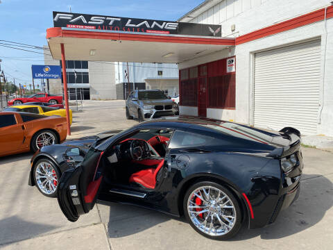 2017 Chevrolet Corvette for sale at FAST LANE AUTO SALES in San Antonio TX