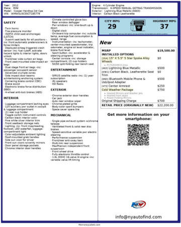 2012 MINI Cooper Hardtop