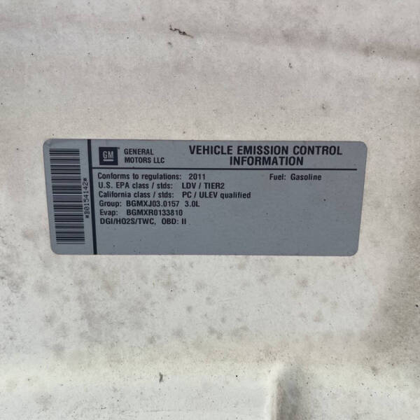 2011 Cadillac CTS 3.0L Luxury