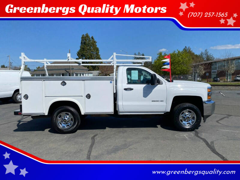 2016 Chevrolet Silverado 2500HD for sale at Greenbergs Quality Motors in Napa CA