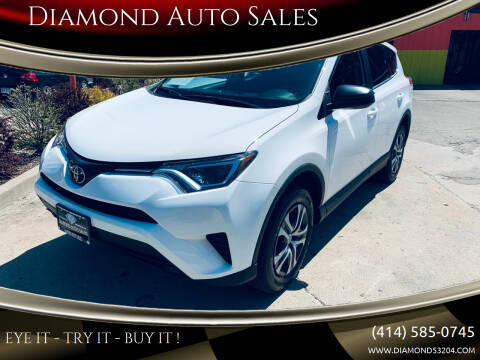 2017 Toyota RAV4 for sale at DIAMOND AUTO SALES LLC in Milwaukee WI