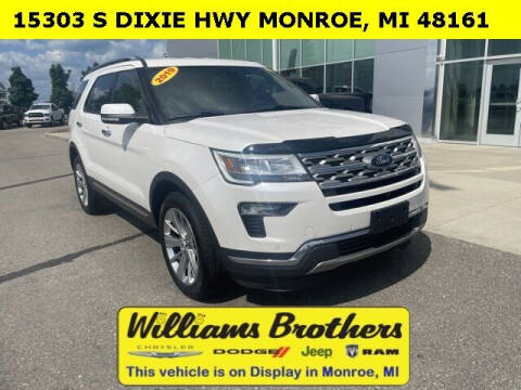 2019 Ford Explorer for sale at Williams Brothers Pre-Owned Clinton in Clinton MI