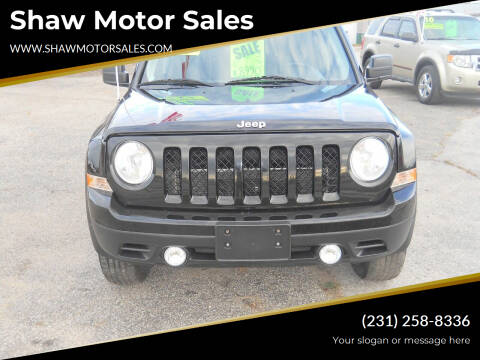 2012 Jeep Patriot for sale at Shaw Motor Sales in Kalkaska MI