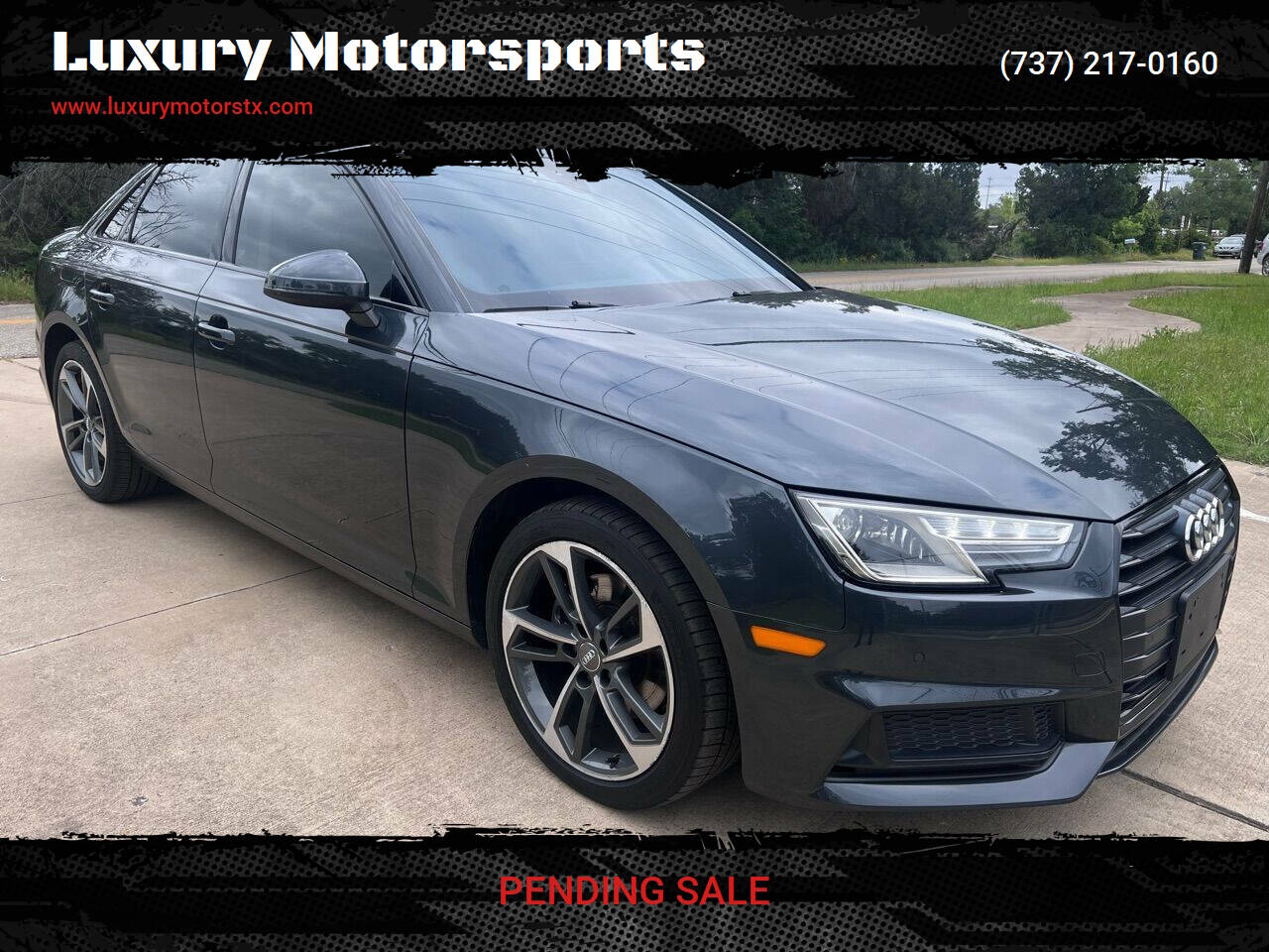 Used Car 2019 Audi A4  2.0t Titanium 4dr Sedan For Sale Under $15,000 In Austin, Texas