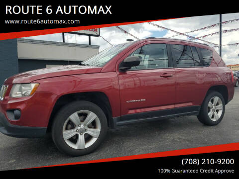 2012 Jeep Compass for sale at ROUTE 6 AUTOMAX in Markham IL