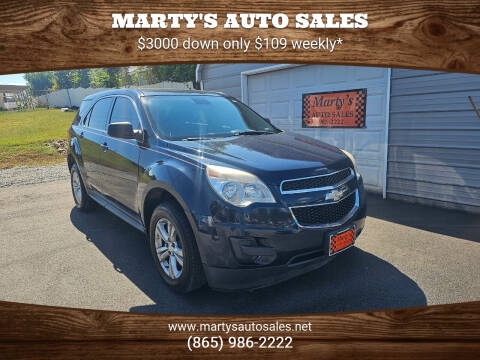 2015 Chevrolet Equinox for sale at Marty's Auto Sales in Lenoir City TN