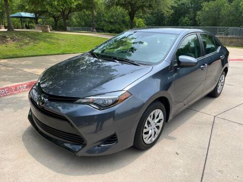 2018 Toyota Corolla for sale at Texas Giants Automotive in Mansfield TX