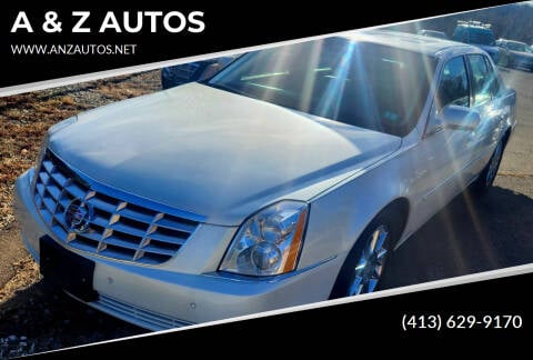 2011 Cadillac DTS for sale at A & Z AUTOS in Westfield MA