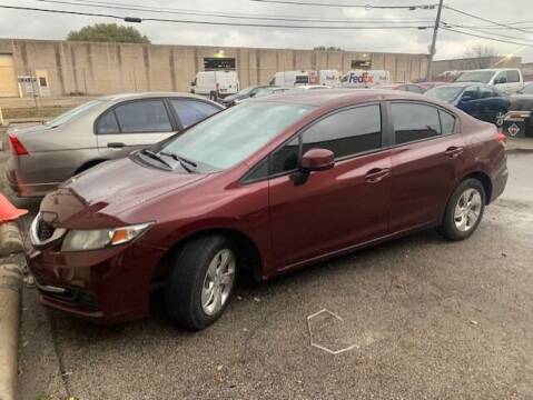 2013 Honda Civic for sale at Reliable Auto Sales in Plano TX