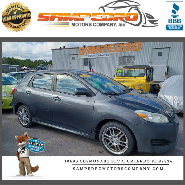 2009 Toyota Matrix for sale at SAMPEDRO MOTORS COMPANY INC in Orlando FL