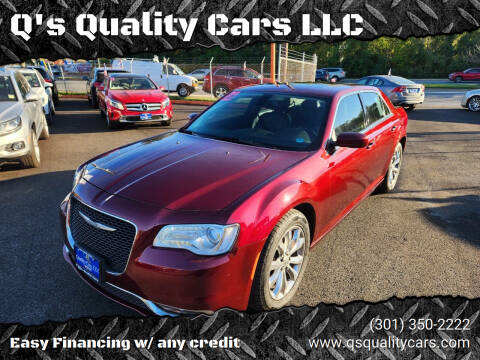 2016 Chrysler 300 for sale at Q's Quality Cars LLC in Capitol Heights MD