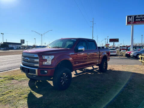 2015 Ford F-150 for sale at MJ AUTO SALES in Oklahoma City OK
