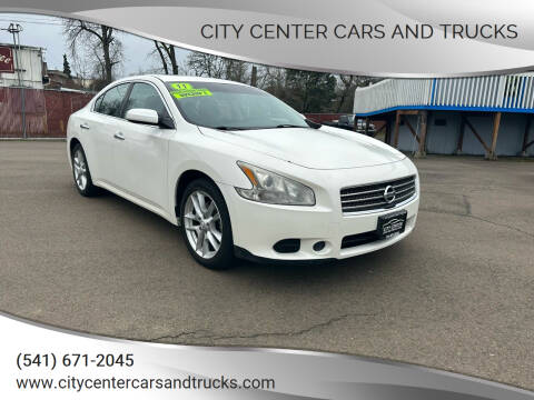 2011 Nissan Maxima for sale at City Center Cars and Trucks in Roseburg OR