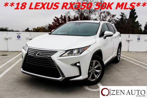 2018 Lexus RX 350