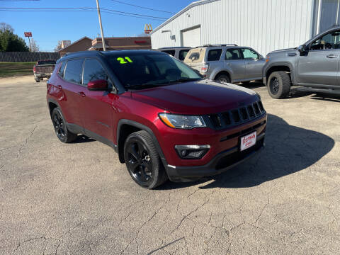 2021 Jeep Compass for sale at ROTMAN MOTOR CO in Maquoketa IA