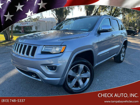 2016 Jeep Grand Cherokee for sale at CHECK AUTO, INC. in Tampa FL