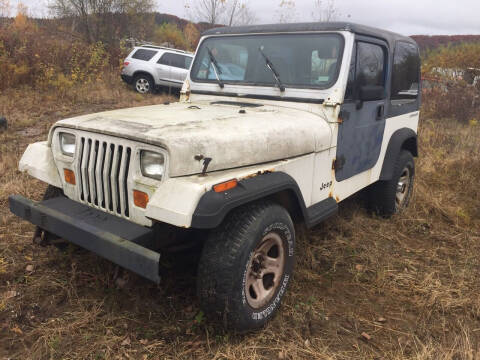 1995 Jeep Wrangler for sale at Classic Heaven Used Cars & Service in Brimfield MA