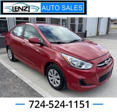 2015 Hyundai Accent for sale at LENZI AUTO SALES in Sarver PA