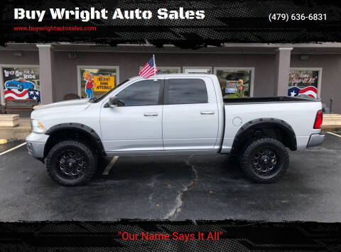 2013 RAM Ram Pickup 1500 for sale at Buy Wright Auto Sales in Rogers AR