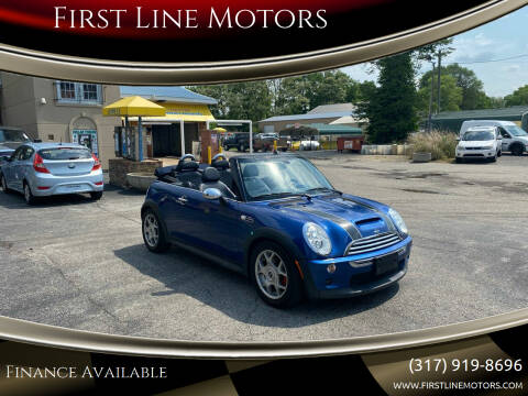 2007 MINI Cooper for sale at First Line Motors in Brownsburg IN