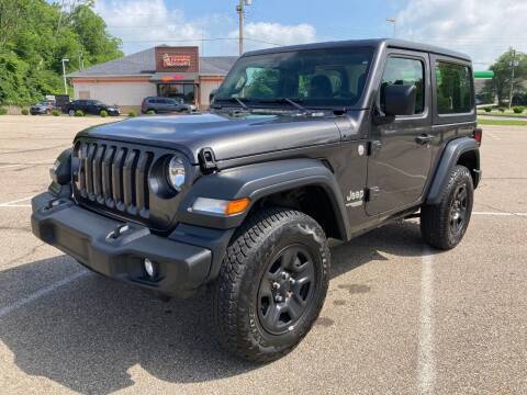 2018 Jeep Wrangler for sale at Borderline Auto Sales in Loveland OH