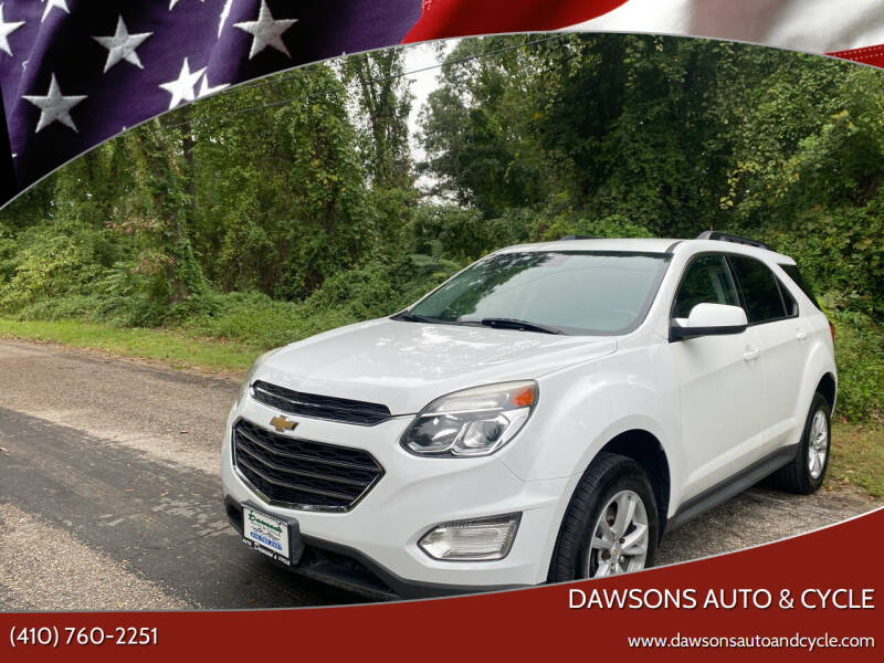2016 Chevrolet Equinox for sale at Dawsons Auto & Cycle in Glen Burnie MD