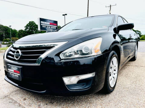 2014 Nissan Altima for sale at Premium Motor's LLC in Norfolk VA