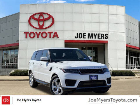 2019 Land Rover Range Rover Sport for sale at Joe Myers Toyota PreOwned in Houston TX