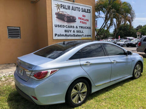 2014 Hyundai Sonata Hybrid for sale at Palm Auto Sales in West Melbourne FL