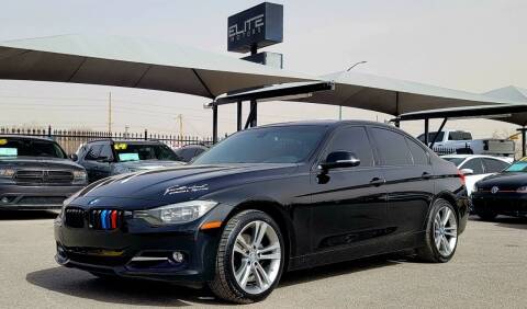 2015 BMW 3 Series for sale at Elite Motors in El Paso TX