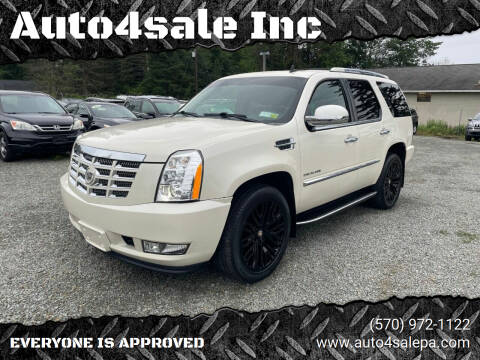 2010 Cadillac Escalade for sale at Auto4sale Inc in Mount Pocono PA