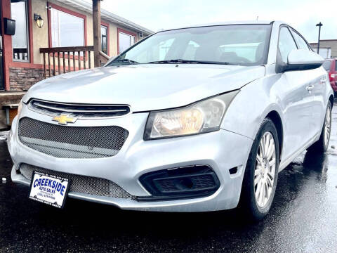 2011 Chevrolet Cruze for sale at Creekside Auto Sales in Pocatello ID