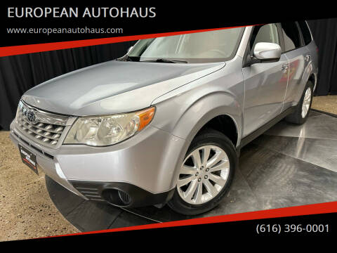 2012 Subaru Forester for sale at EUROPEAN AUTOHAUS in Holland MI